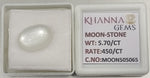 Load image into Gallery viewer, 5.70/CT Moon Stone with Govt. Lab Certificate
