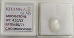 Load image into Gallery viewer, 4.10/CT Moon Stone with Govt. Lab Certificate