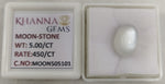 Load image into Gallery viewer, 5.00/CT Moon Stone with Govt. Lab Certificate