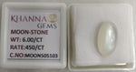 Load image into Gallery viewer, 6.00/CT Moon Stone with Govt. Lab Certificate