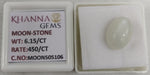 Load image into Gallery viewer, 6.15/CT Moon Stone with Govt. Lab Certificate (450)