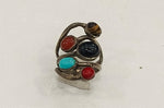 Load image into Gallery viewer, 9.80/GM MULTI SILVER RING (525)