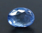 Load image into Gallery viewer, 5.43/CT Natural Blue Sapphire With Govt Lab Certificate