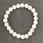 Load image into Gallery viewer, WHITE SNOW JADE BRACELET