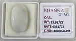 Load image into Gallery viewer, 13.91/CT Natural Opal with Govt. Lab Certificate-11006D44491