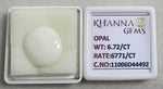 Load image into Gallery viewer, 6.72/CT Natural Opal with Govt. Lab Certificate-11006D44492