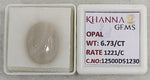 Load image into Gallery viewer, 6.73/CT Natural FIRE OPAL with Govt. Lab Certificate-12500D51230