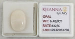 Load image into Gallery viewer, 6.43/CT Natural FIRE OPAL with Govt. Lab Certificate-12632D51736