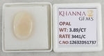 Load image into Gallery viewer, 3.89/CT Natural FIRE OPAL with Govt. Lab Certificate-12632D51737