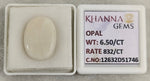 Load image into Gallery viewer, 6.5/CT Natural FIRE OPAL with Govt. Lab Certificate-12632D51746