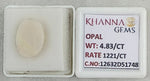 Load image into Gallery viewer, 4.83/CT Natural FIRE OPAL with Govt. Lab Certificate-12632D51748