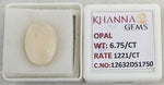 Load image into Gallery viewer, 6.75/CT Natural FIRE OPAL with Govt. Lab Certificate-12632D51750