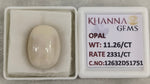 Load image into Gallery viewer, 11.26/CT Natural FIRE OPAL with Govt. Lab Certificate-12632D51751