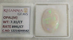 Load image into Gallery viewer, 7.31/CT Natural Opal with Govt. Lab Certificate-12214D49542