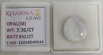 Load image into Gallery viewer, 7.36/CT Natural Opal with Govt. Lab Certificate-12214D49544
