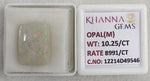 Load image into Gallery viewer, 10.25/CT Natural Opal with Govt. Lab Certificate-12214D49546