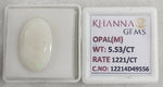 Load image into Gallery viewer, 5.53/CT Natural Opal with Govt. Lab Certificate-12214D49556