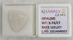 Load image into Gallery viewer, 5.74/CT Natural Opal with Govt. Lab Certificate-12214D49557