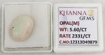 Load image into Gallery viewer, 5.6/CT Natural FIRE OPAL with Govt. Lab Certificate-12313D49879