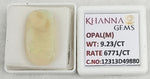 Load image into Gallery viewer, 9.23/CT Natural FIRE OPAL with Govt. Lab Certificate-12313D49880