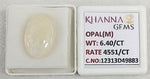 Load image into Gallery viewer, 6.4/CT Natural FIRE OPAL with Govt. Lab Certificate-12313D49883