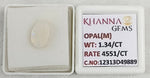 Load image into Gallery viewer, 1.34/CT Natural FIRE OPAL with Govt. Lab Certificate-12313D49889