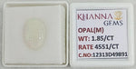 Load image into Gallery viewer, 1.85/CT Natural FIRE OPAL with Govt. Lab Certificate-12313D49891