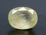 Load image into Gallery viewer, 4.02/CT Natural Yellow Sapphire With Govt Lab Certificate