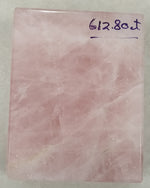Load image into Gallery viewer, 612.80/GM NATURAL ROSE QUARTZ BRICK