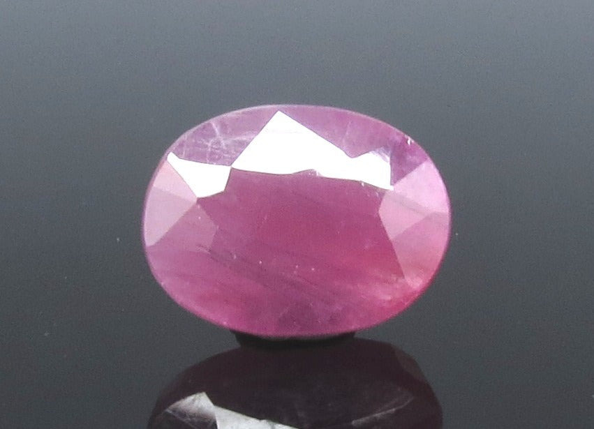 4.95/CT Natural Ruby with Govt. Lab Certificate (4551)
