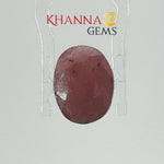 Load image into Gallery viewer, 4.95/CT Natural Ruby Stone with Govt. Lab Certificate-12927D53230