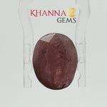 Load image into Gallery viewer, 4.91/CT Natural Ruby Stone with Govt. Lab Certificate-12927D53231