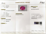 Load image into Gallery viewer, 3.74/CT Natural Ruby Stone with Govt. Lab Certificate-15808S204898