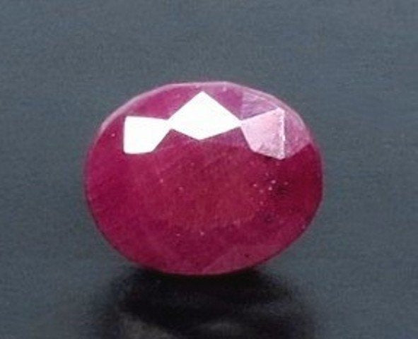 5.40/CT Natural Ruby with Govt. Lab Certificate