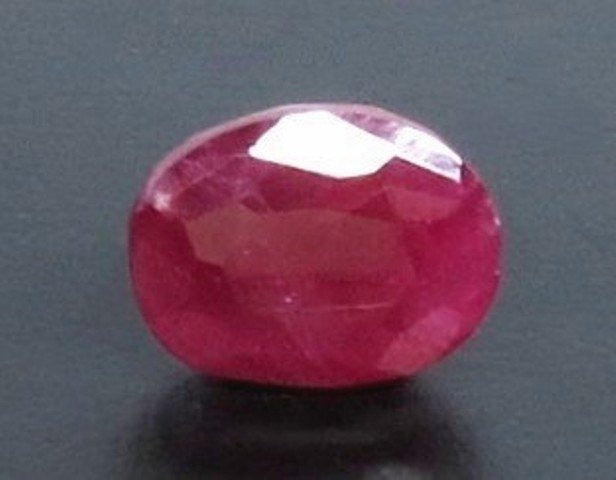 4.96/CT Natural Ruby with Govt. Lab Certificate