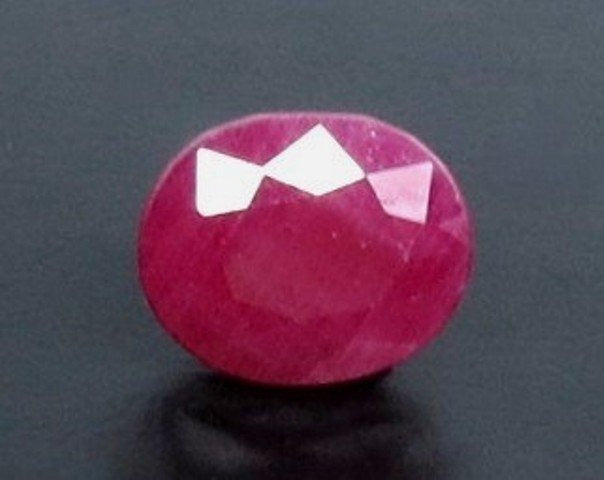 5.45/CT Natural Ruby with Govt. Lab Certificate