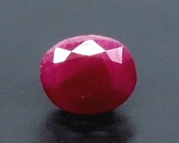 5.48/CT Natural Ruby with Govt. Lab Certificate