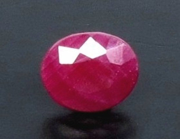 4.66/CT Natural Ruby with Govt. Lab Certificate