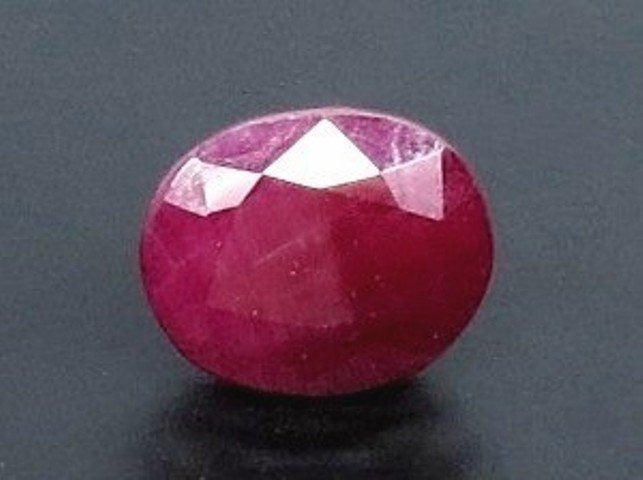 5.60/CT Natural Ruby with Govt. Lab Certificate