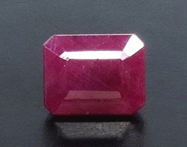 7.55/CT Natural Ruby with Govt. Lab Certificate