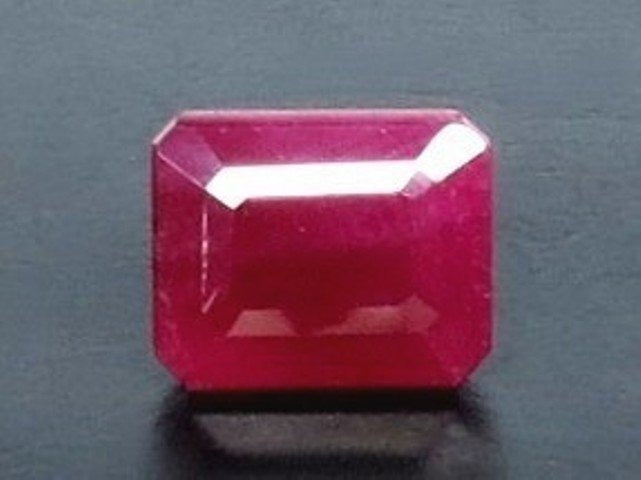 6.65/CT Natural Ruby with Govt. Lab Certificate