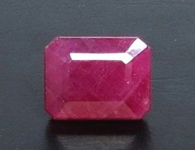 5.84/CT Natural Ruby with Govt. Lab Certificate
