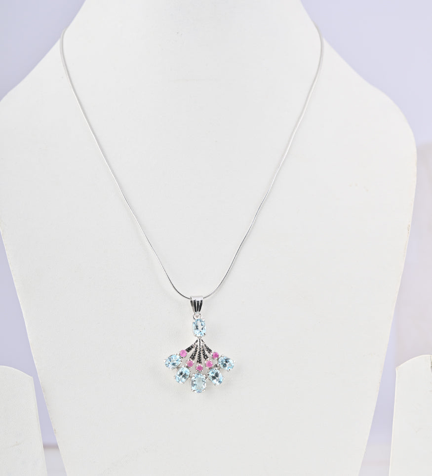 6.56/GM RUBY/BLUE TOPAZ (2750)