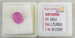 Load image into Gallery viewer, 4.60/CT Natural Old Burma Ruby with IIGJ Govt. Lab Certificate-215859