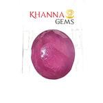 Load image into Gallery viewer, 4.77/CT Natural Ruby Stone with Govt. Lab Certificate-16839S209426