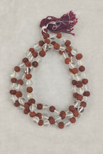Load image into Gallery viewer, SPHATIK RUDRAKSHA MALA - KG01