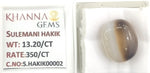 Load image into Gallery viewer, 13.20/Carat Suleimani Hakik-(350)