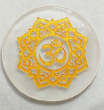 Load image into Gallery viewer, SELENITE CHARGING ROUND PLATE OM 4