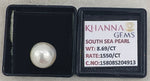 Load image into Gallery viewer, 8.69/CT Natural South Sea Pearl With Lab Certificate-15808S204913
