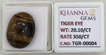 Load image into Gallery viewer, 20.1/CT Tiger Eye with Govt. Lab Certificate-TGR00004